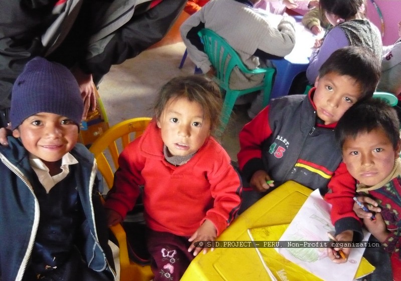 Project with children sd project, internship in peru, internship south america, volunteering work