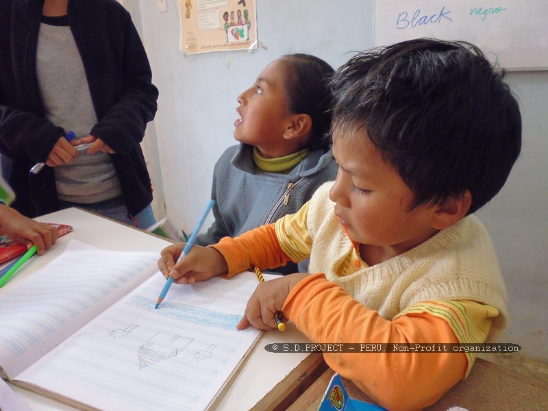 Project with children sd project, internship in peru, internship south america, volunteering work 608